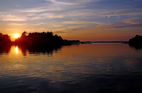 A Skerryvore Sunset by Deb Oppermann